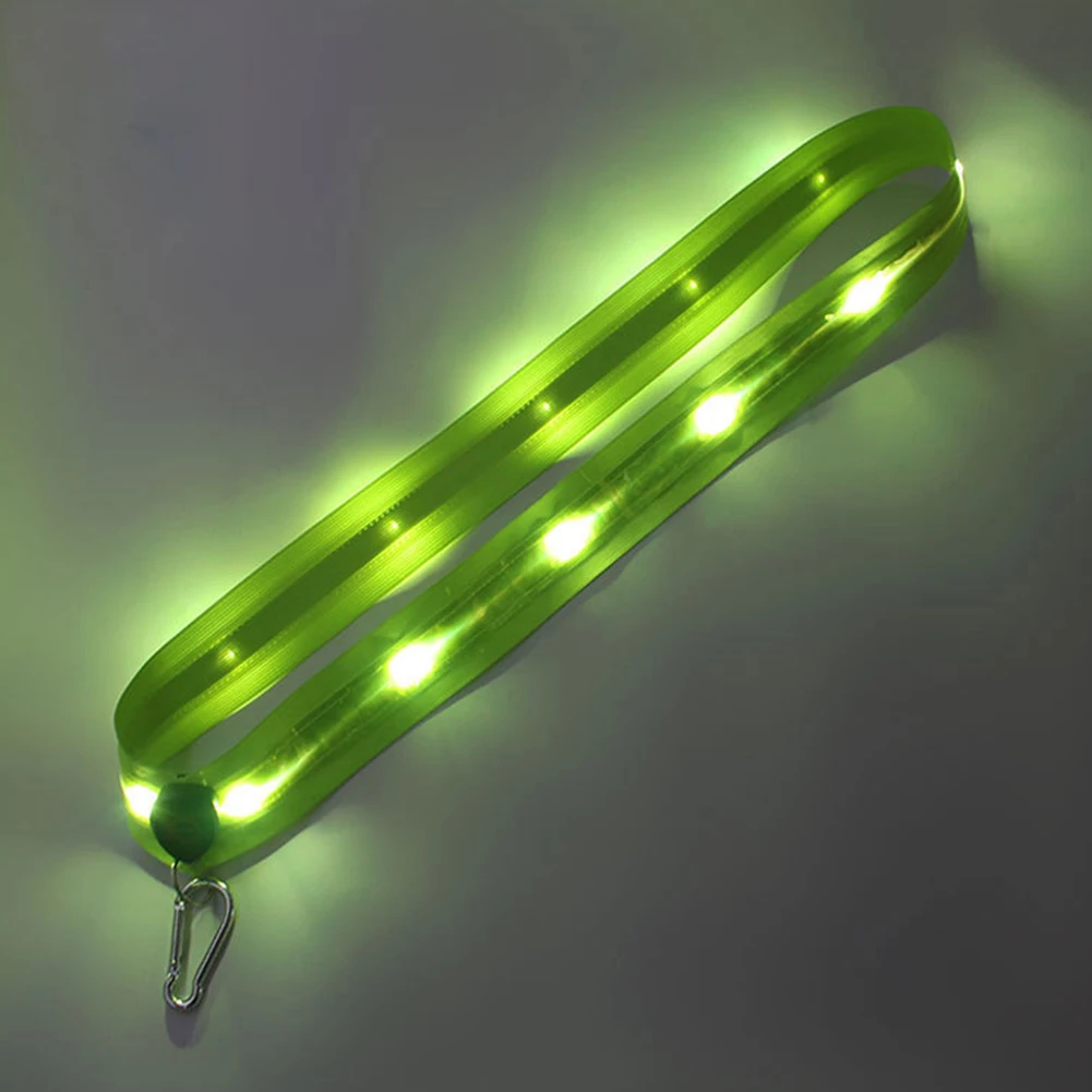 Running Gear Satisfy - Correias reflexivas LED recarregáveis para homens