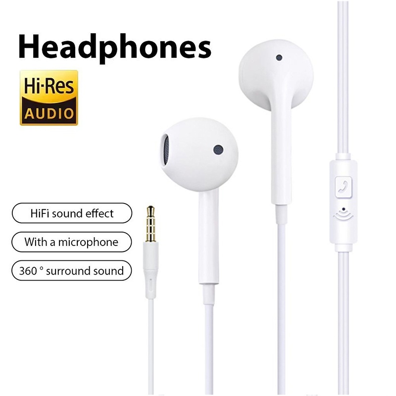 Fone de ouvido com fio de 3,5  - Running Gear Headphones avaliação e preço