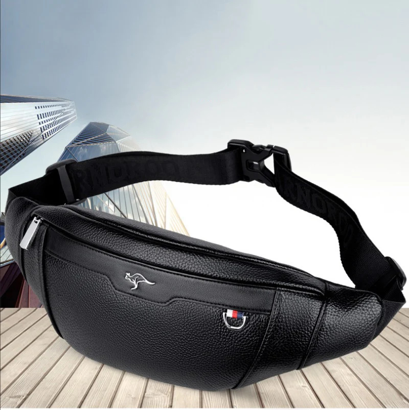 Bolsa de Cintura de Couro para - Running Zwift avaliação e preço