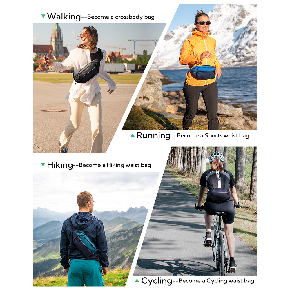 Waterfly fanny pacote saco de  - Running Zwift avaliação e preço